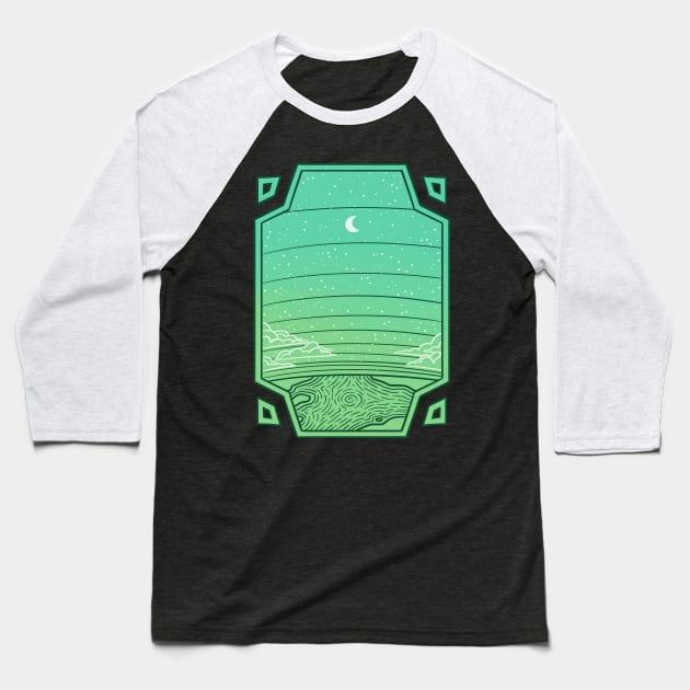 The Northern Skies Baseball T-Shirt by Pockets